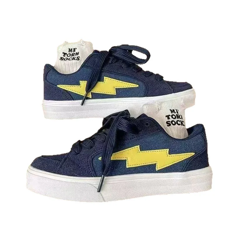 Damen Sneakers mit dynamischem Blitzdesign und bequemer Dämpfung Heidi Mode - Image 5