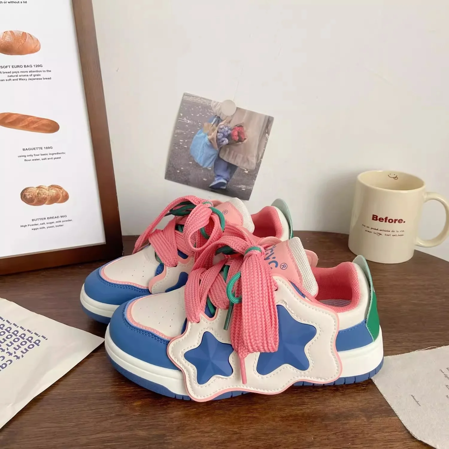 Damen Sneakers mit einzigartigem Sternen-Design und bequemer Polsterung Heidi Mode - Image 3