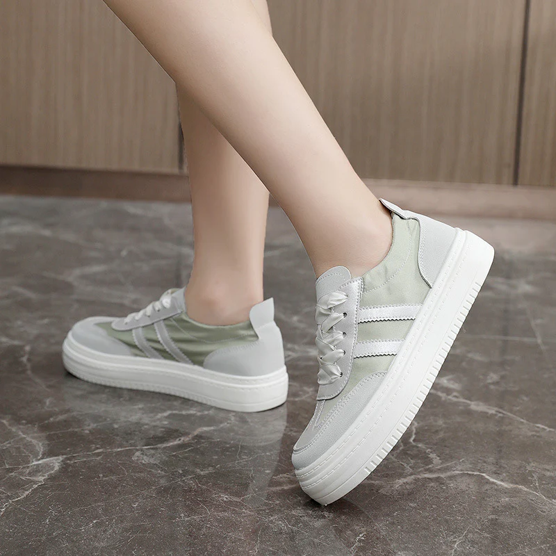 Damen Sneakers mit elastischem Einstieg und dämpfendem Sohlenprofil Heidi Mode - Image 4