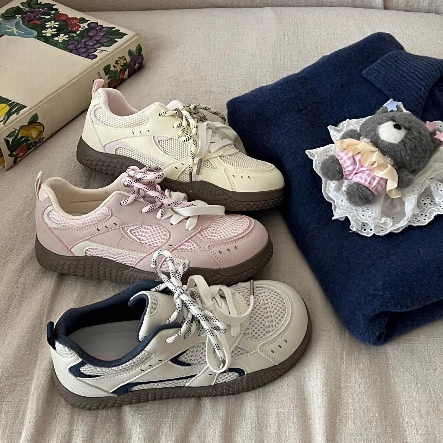 Damen Sneakers mit elastischem Obermaterial und modischem Design Heidi Mode - Image 2