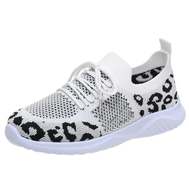 Damen Sneakers mit ergonomischem Mesh-Obermaterial und trendigem Tierprint Heidi Mode - Image 5