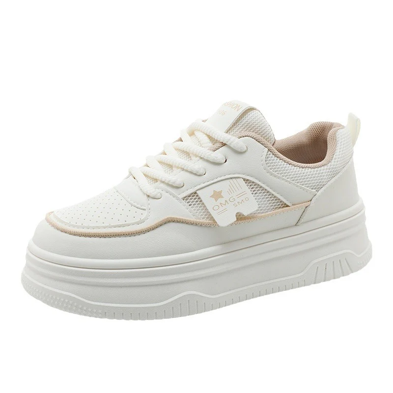 Damen Sneakers mit erhöhtem Sohlenprofil und atmungsaktiver Mesh-Oberfläche Heidi Mode - Image 5
