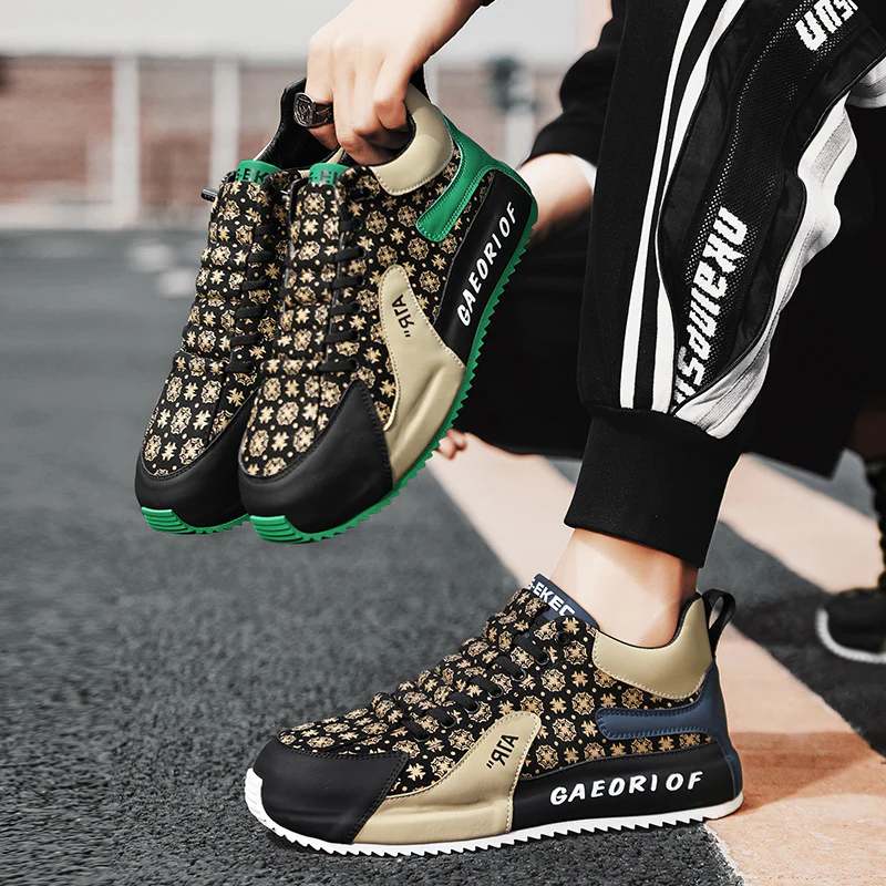 Damen Sneakers mit floralem Design und stoßdämpfendem Komfort Heidi Mode - Image 2