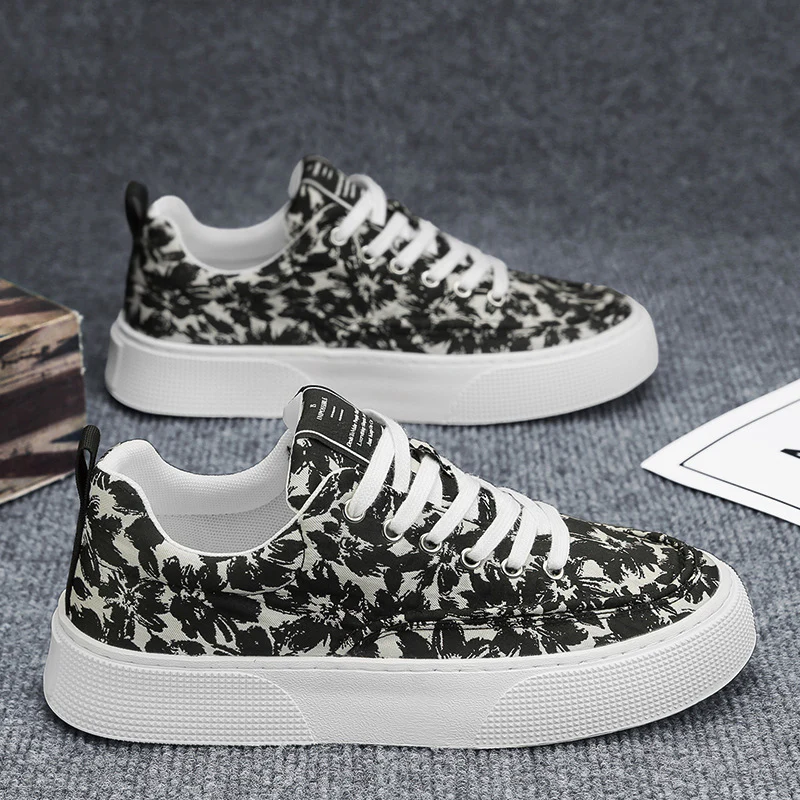 Damen Sneakers mit floralem Muster und rutschfester Sohle Heidi Mode - Image 6
