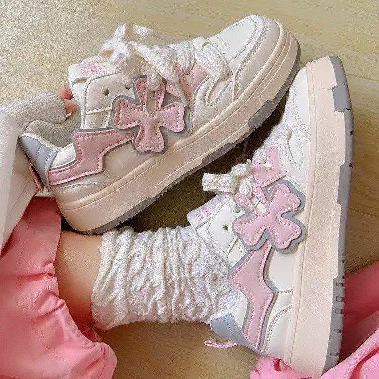 Damen Sneakers mit floralen Applikationen und innovativem Komfortfunktionsdesign Heidi Mode - Image 3