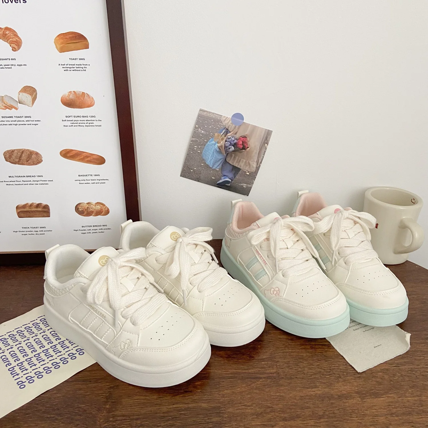 Damen Sneakers mit gepolsterter Laufsohle und modischem Design Heidi Mode - Image 2