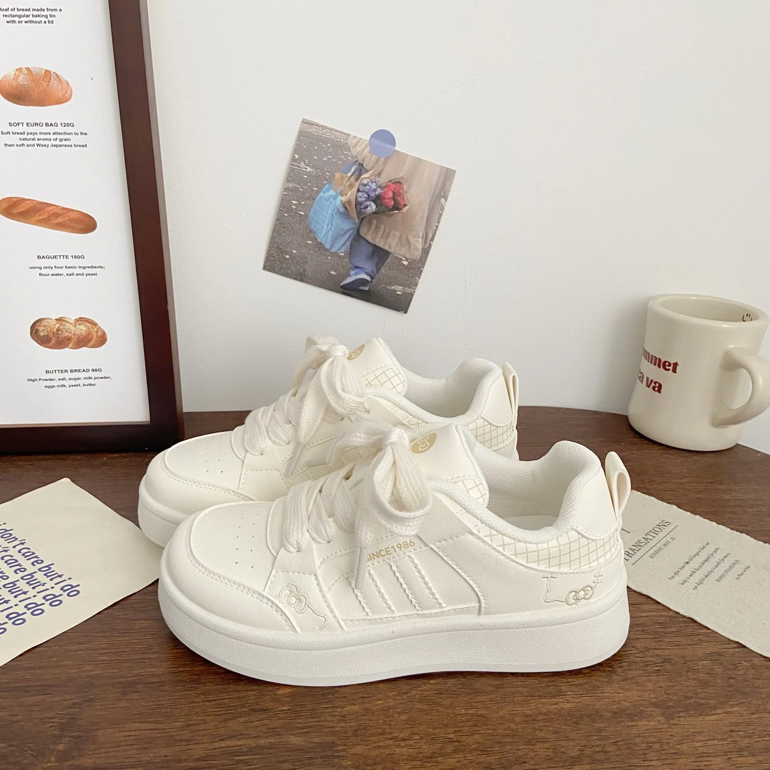Damen Sneakers mit gepolsterter Laufsohle und modischem Design Heidi Mode - Image 4