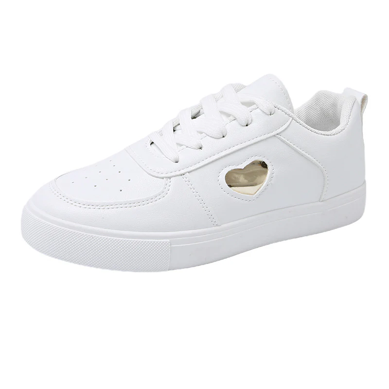 Damen Sneakers mit Herzdetails und komfortabler Dämpfung Heidi Mode - Image 5