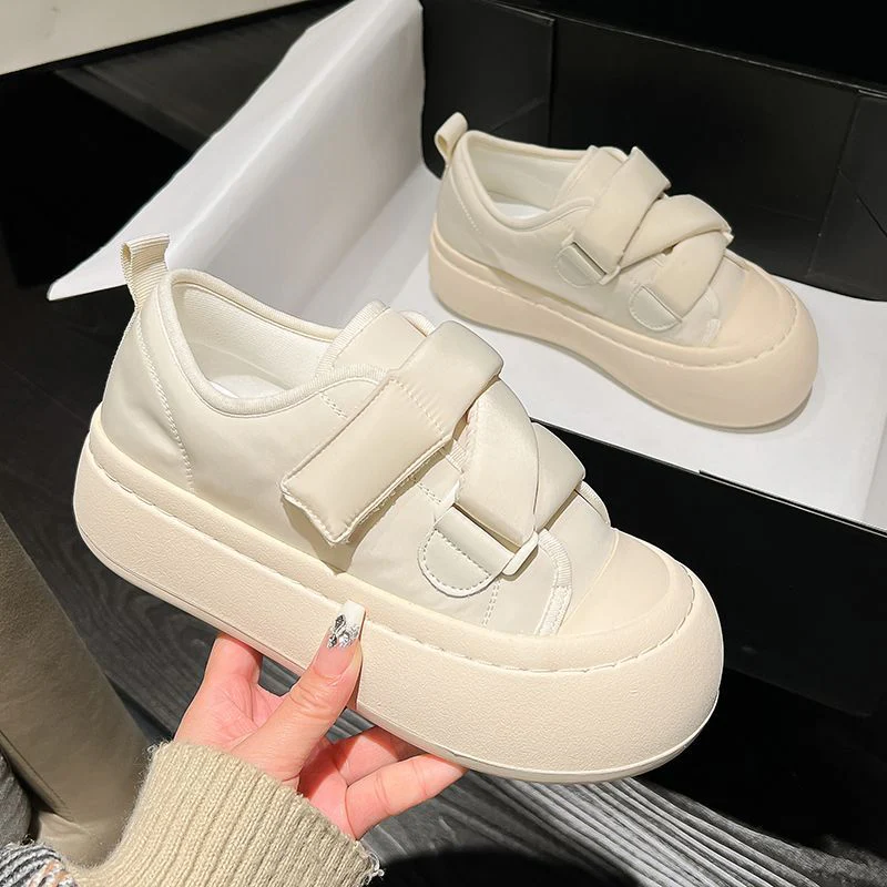 Damen Sneakers mit hohem Plateau und praktischem Klettverschluss Heidi Mode - Image 2