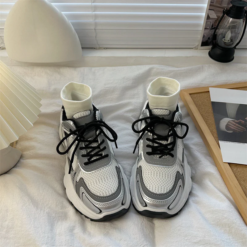 Damen Sneakers mit hohem Schaft und innovativer Dämpfung Heidi Mode - Image 4
