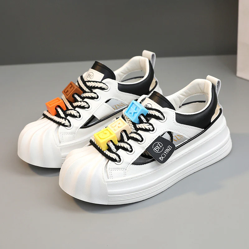 Damen Sneakers mit innovative Sohle und bunten Applikationen Heidi Mode - Image 7