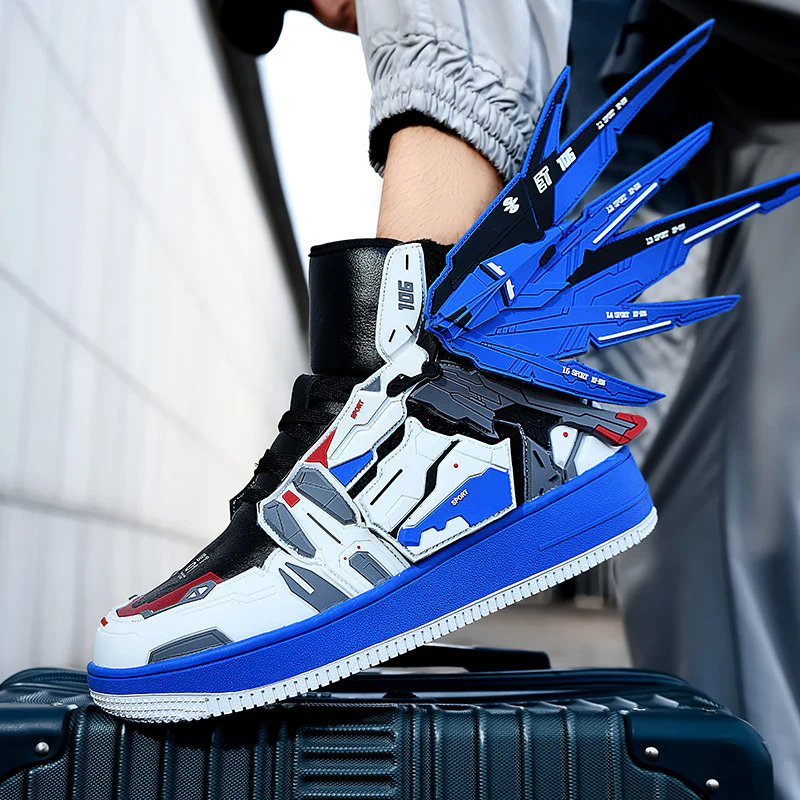 Damen Sneakers mit innovativem futuristischem Design Heidi Mode - Image 4