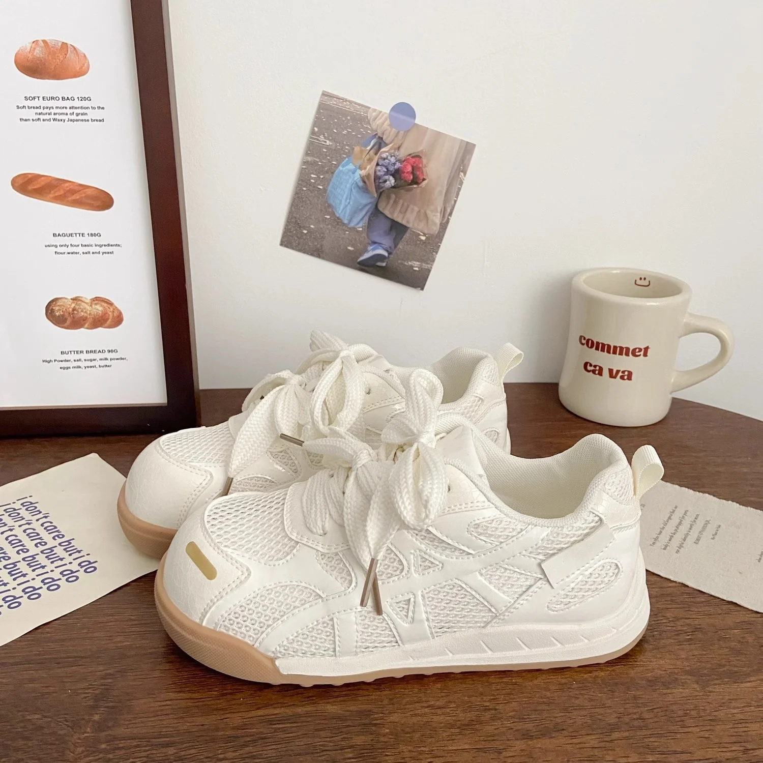 Damen Sneakers mit innovativem Schnürsystem und atmungsaktiver Oberflächenstruktur Heidi Mode - Image 2