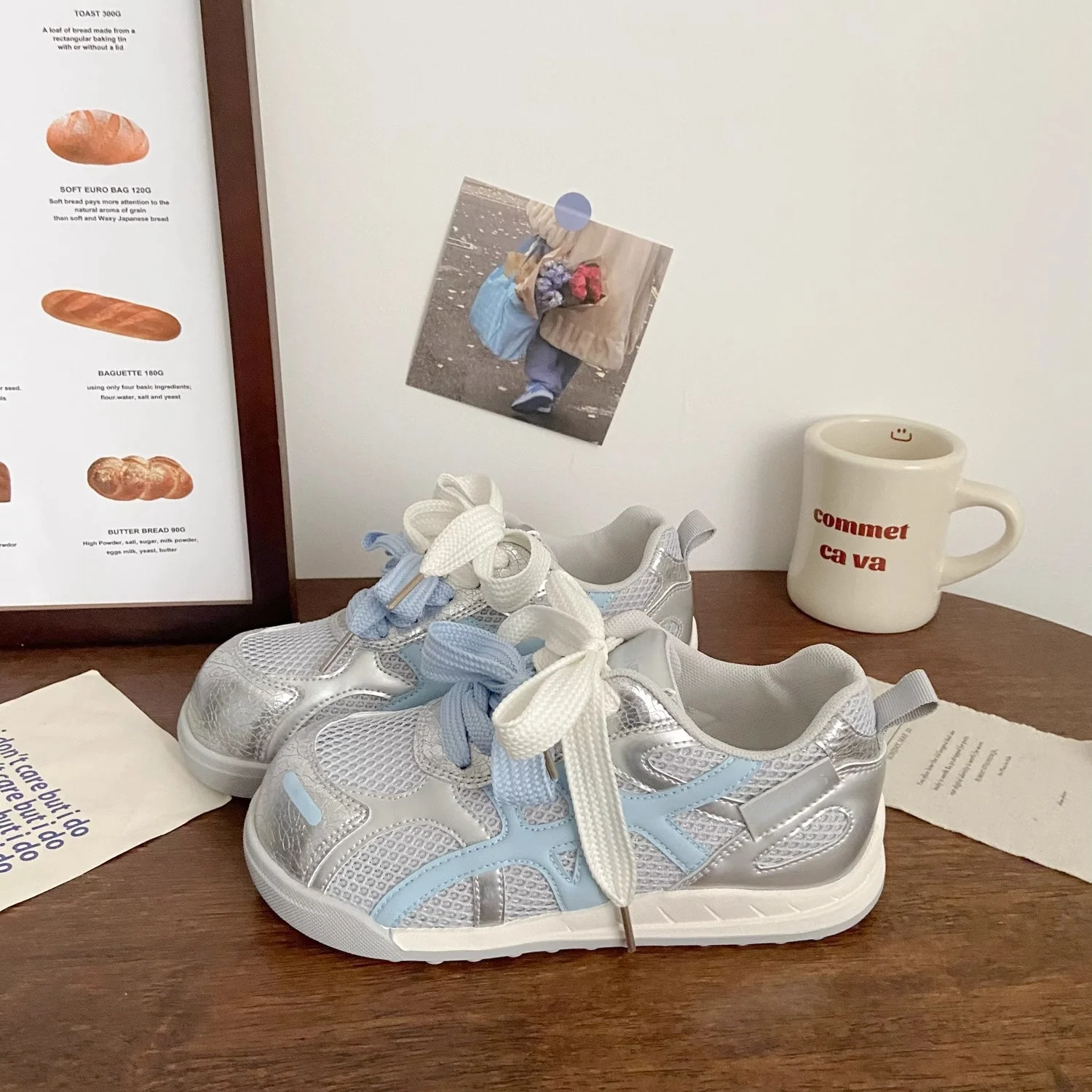 Damen Sneakers mit innovativem Schnürsystem und atmungsaktiver Oberflächenstruktur Heidi Mode - Image 7