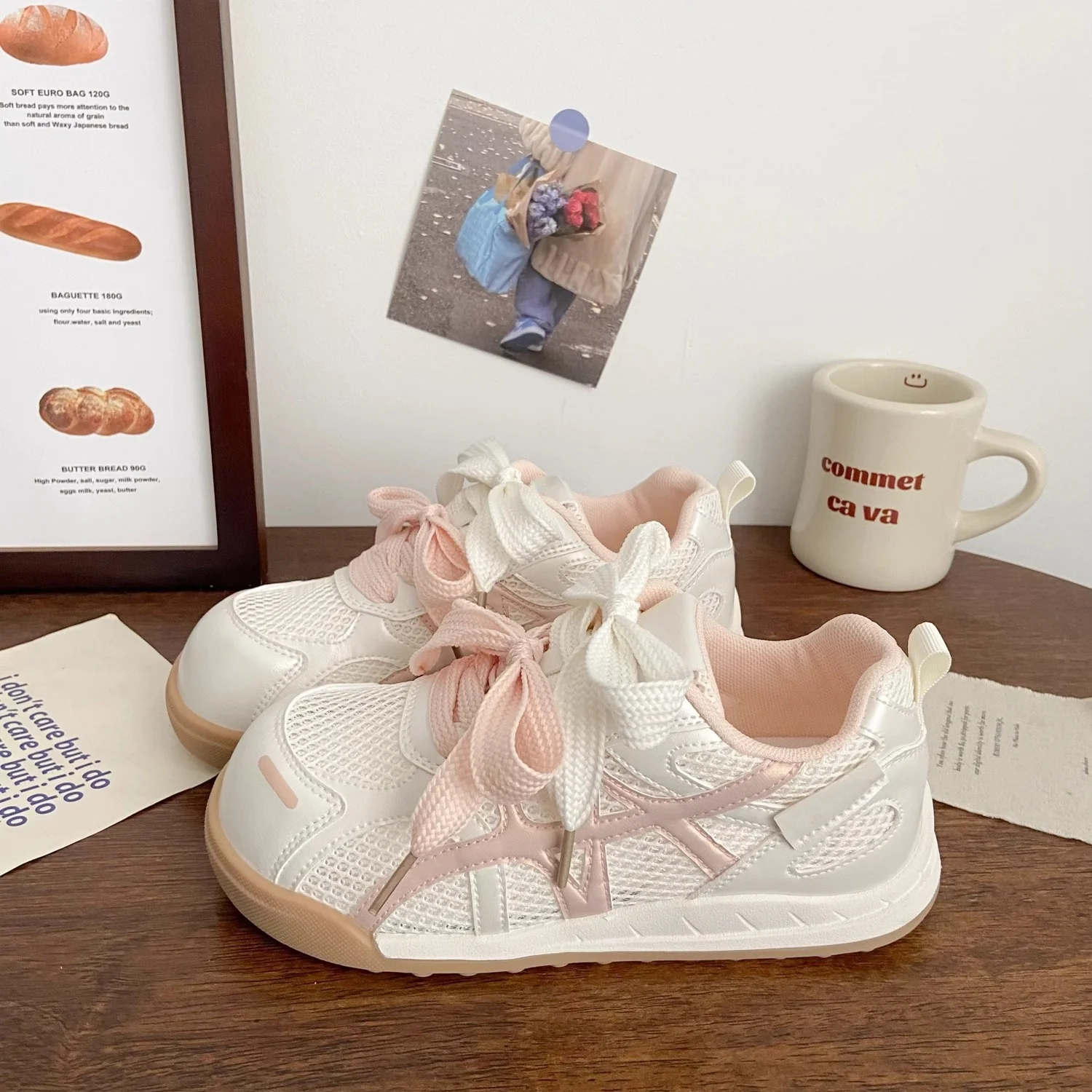 Damen Sneakers mit innovativem Schnürsystem und atmungsaktiver Oberflächenstruktur Heidi Mode - Image 8