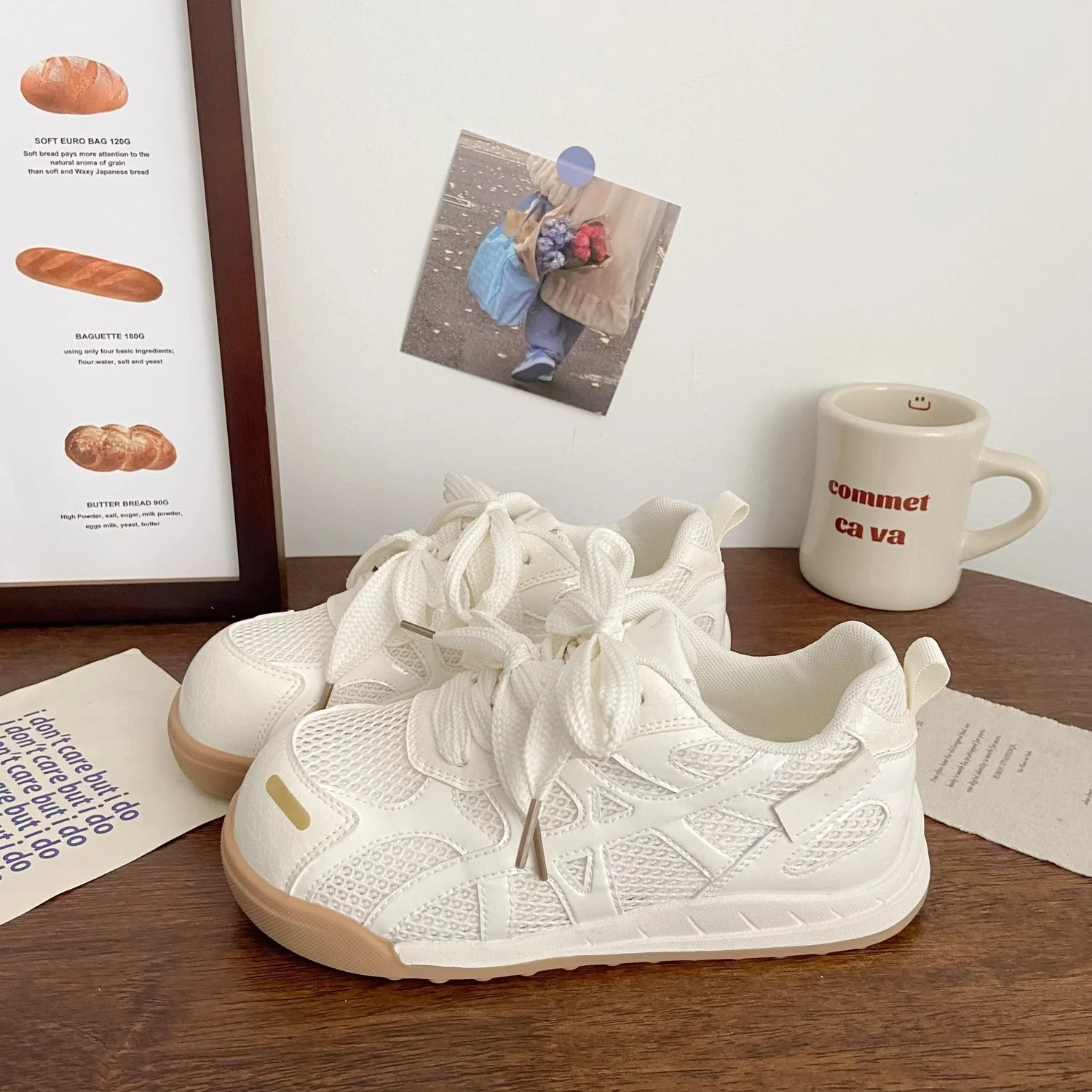 Damen Sneakers mit innovativem Schnürsystem und atmungsaktiver Oberflächenstruktur Heidi Mode - Image 9