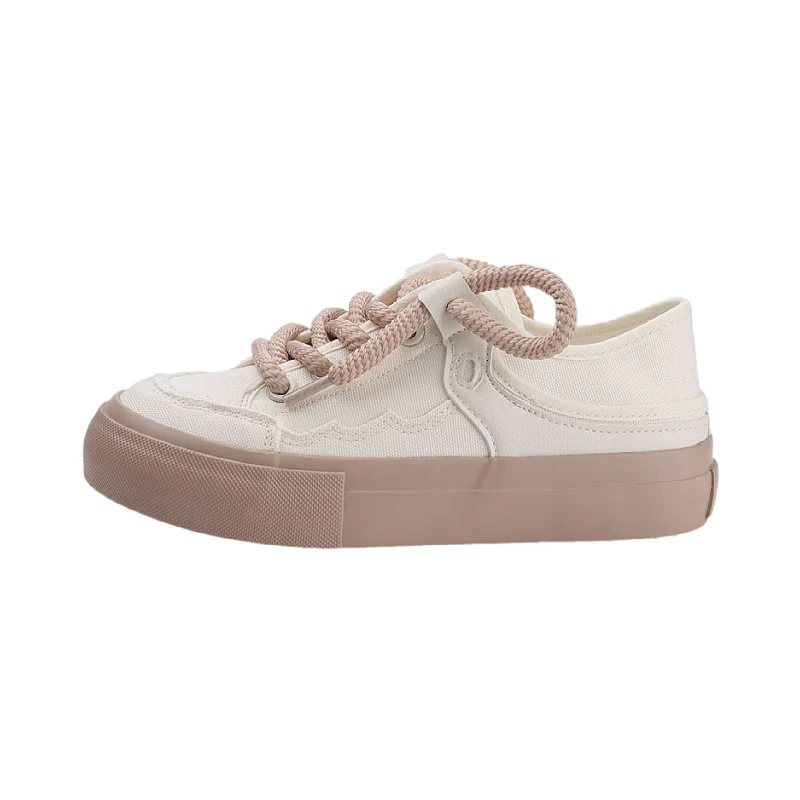 Damen Sneakers mit innovativen, strukturierten Schnürsenkeln Heidi Mode - Image 5