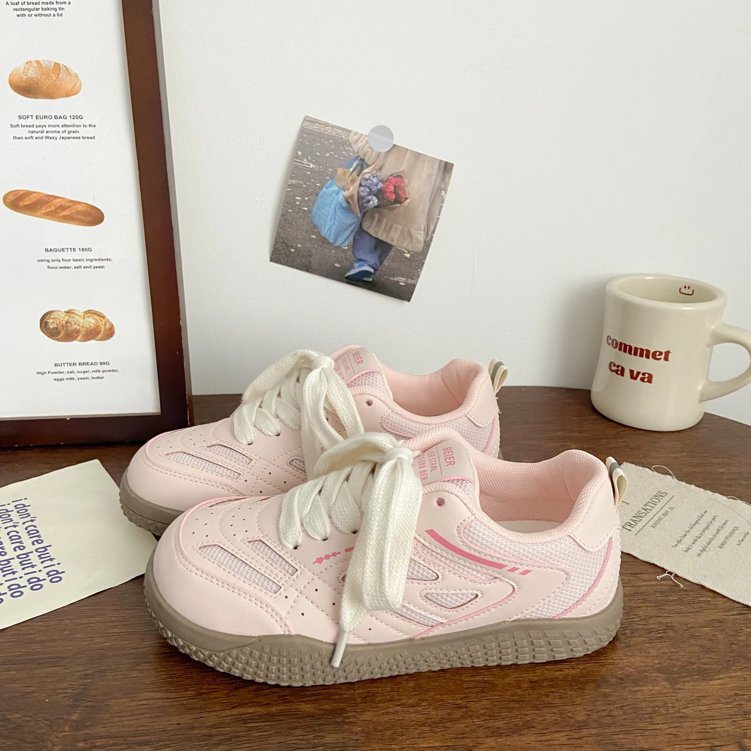 Damen Sneakers mit innovativer Schnürtechnologie und atmungsaktiver Oberflächenstruktur Heidi Mode - Image 6