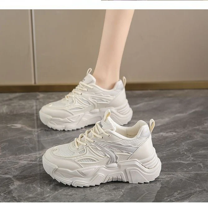 Damen Sneakers mit innovativer Sohle und atmungsaktiver Obermaterialmix Heidi Mode - Image 2