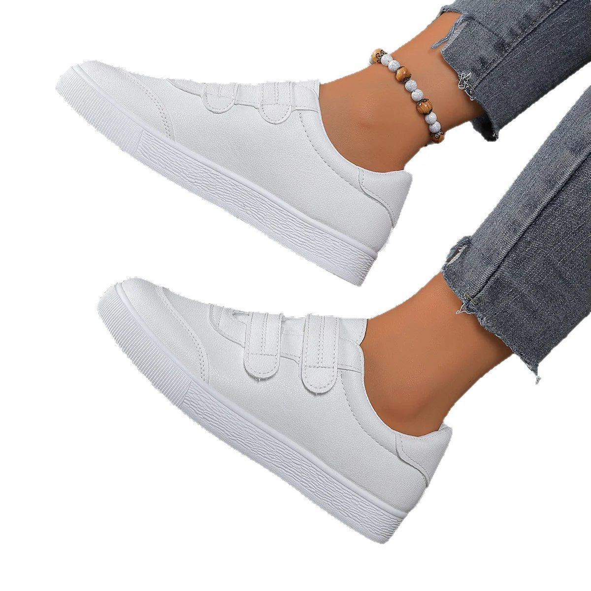 Damen Sneakers mit Klettverschluss und bequemer Innensohle Heidi Mode - Image 5