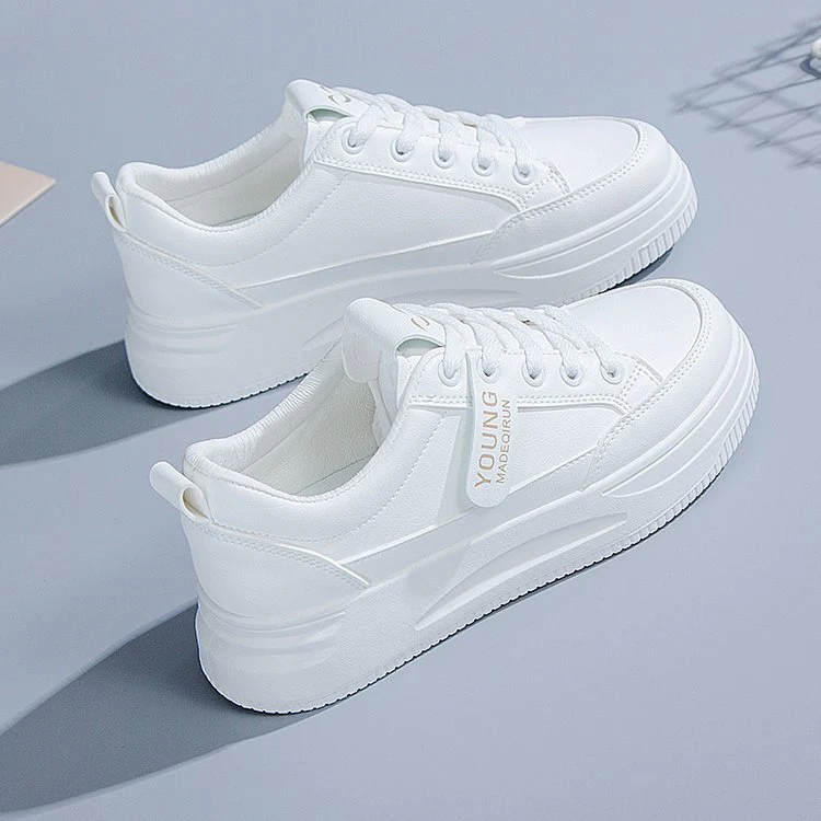 Damen Sneakers mit komfortabler Plateau-Sohle und atmungsaktivem Innenfutter Heidi Mode - Image 2