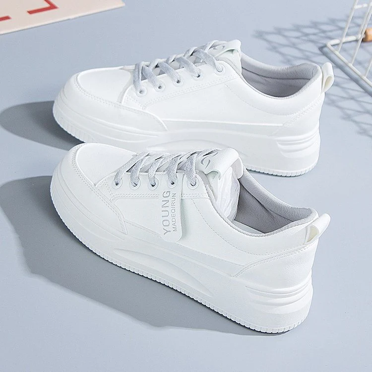 Damen Sneakers mit komfortabler Plateau-Sohle und atmungsaktivem Innenfutter Heidi Mode - Image 3