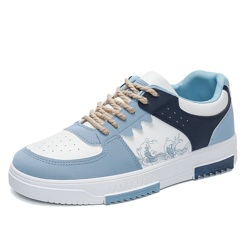 Damen Sneakers mit kunstvollem Wellenmuster und atmungsaktivem Obermaterial Heidi Mode - Image 5