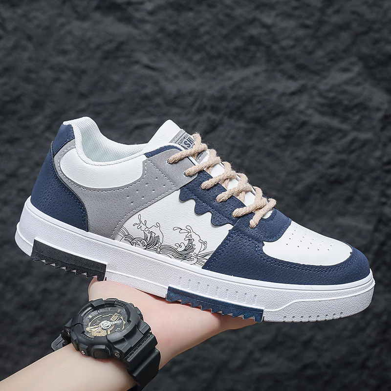 Damen Sneakers mit kunstvollem Wellenmuster und atmungsaktivem Obermaterial Heidi Mode - Image 7