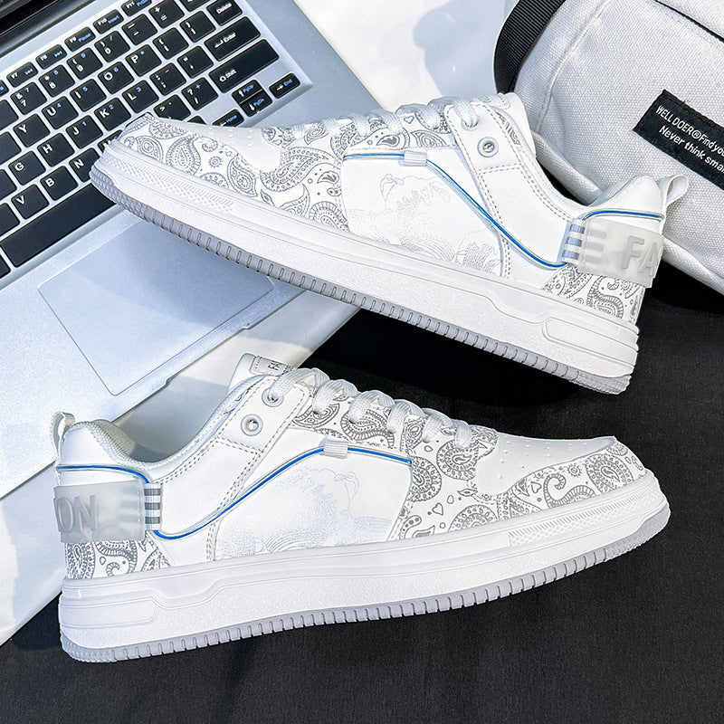 Damen Sneakers mit kunstvoller Paisley-Musterung und atmungsaktiver Oberflächenstruktur Heidi Mode - Image 4