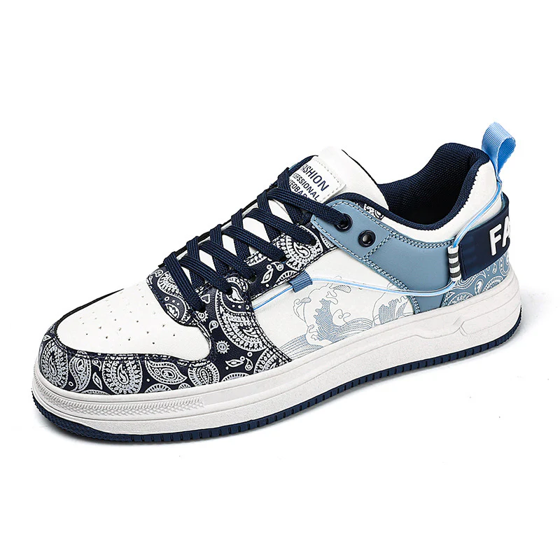 Damen Sneakers mit kunstvoller Paisley-Musterung und atmungsaktiver Oberflächenstruktur Heidi Mode - Image 5