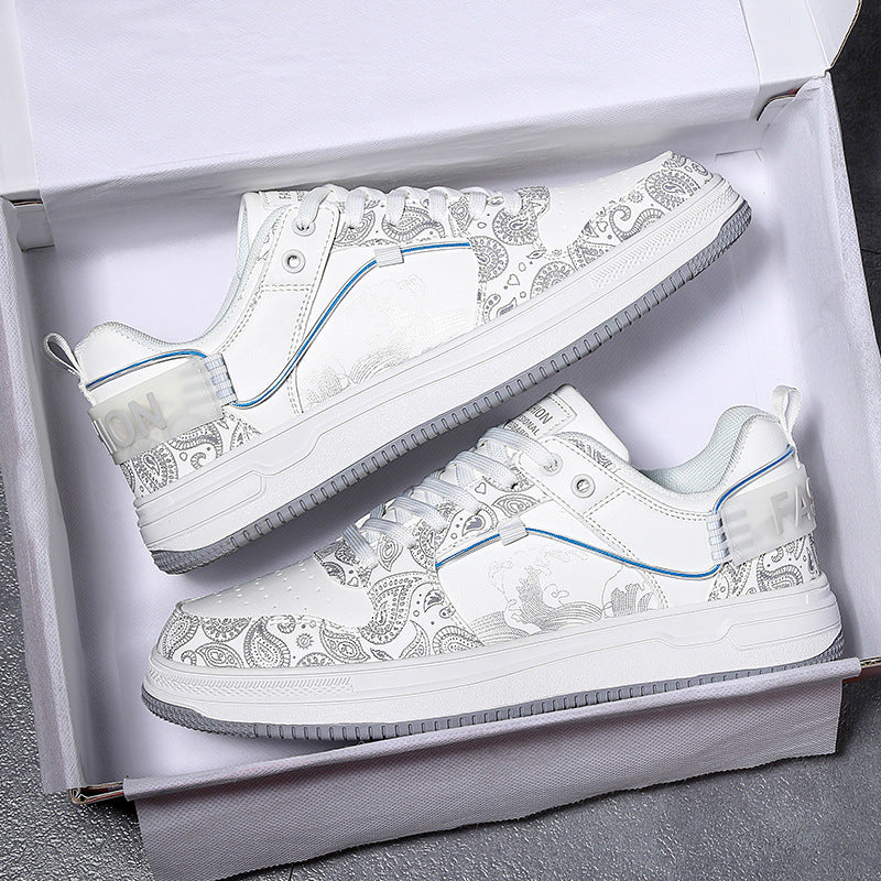 Damen Sneakers mit kunstvoller Paisley-Musterung und atmungsaktiver Oberflächenstruktur Heidi Mode - Image 7
