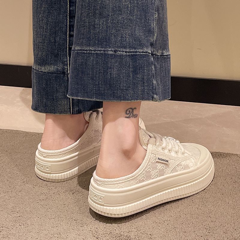 Damen Sneakers mit luftiger Spitze und dämpfender Laufsohle Heidi Mode - Image 2