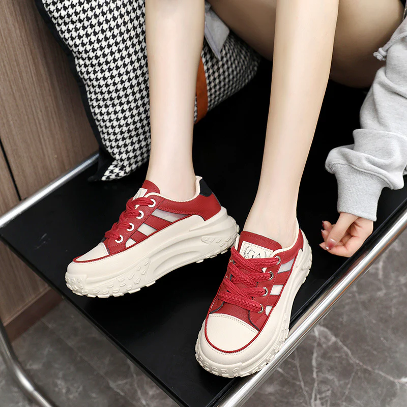 Damen Sneakers mit modernem Plateau-Design Heidi Mode - Image 3