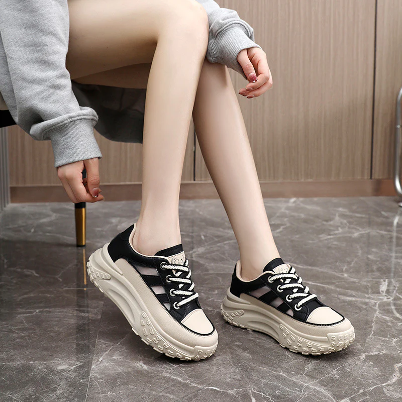 Damen Sneakers mit modernem Plateau-Design Heidi Mode - Image 4