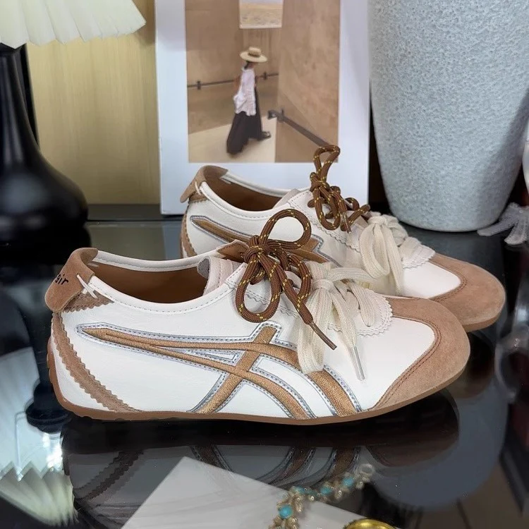 Damen Sneakers mit modischem Design und bequemem Schnürverschluss Heidi Mode - Image 4