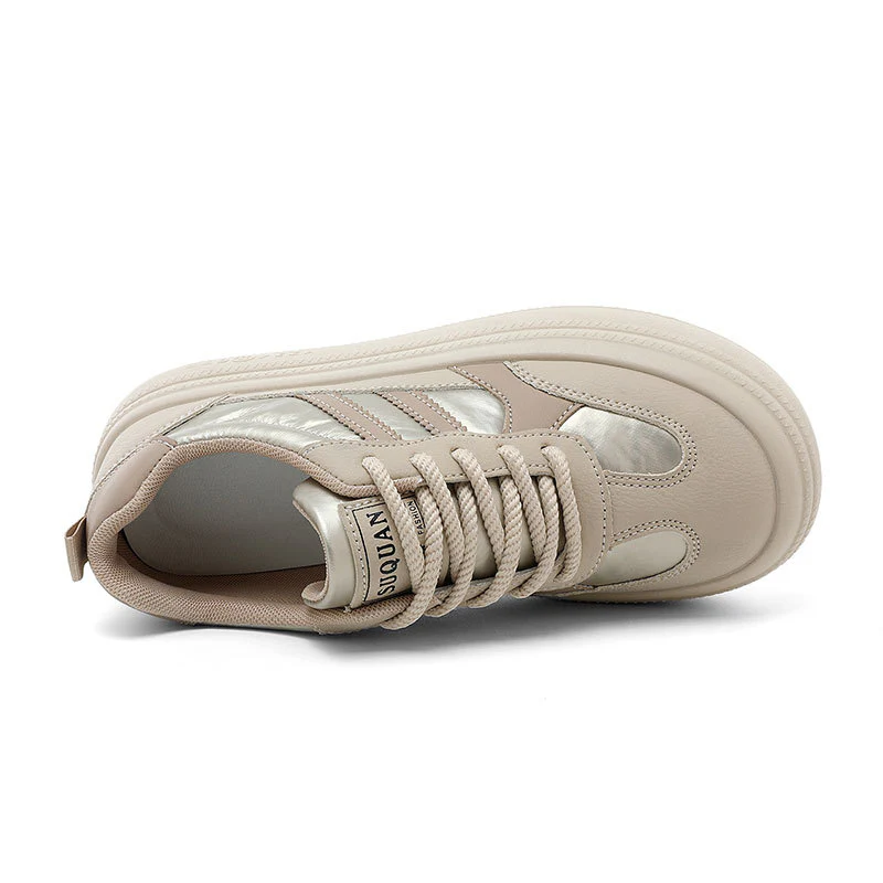 Damen Sneakers mit modischem Plateausohlen-Design und atmungsaktiver Oberfläche Heidi Mode - Image 2