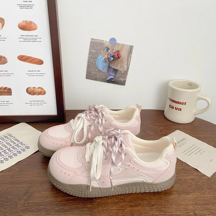 Damen Sneakers mit modischem Schnürsystem und rutschfester Sohle Heidi Mode - Image 3