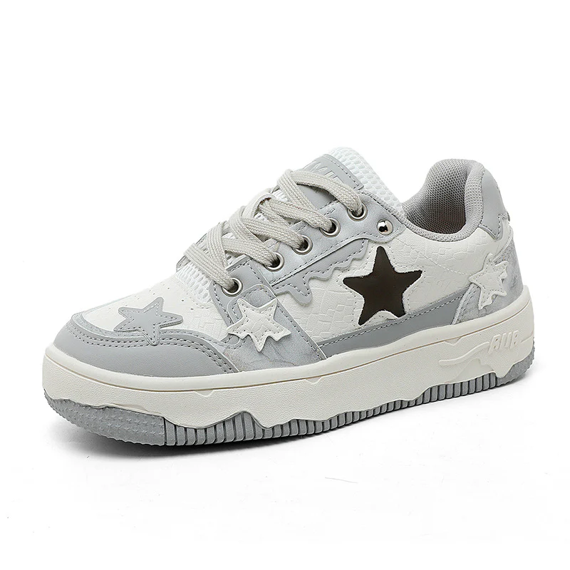 Damen Sneakers mit modischem Sternenmuster und dämpfendem Sohlenprofil Heidi Mode - Image 5