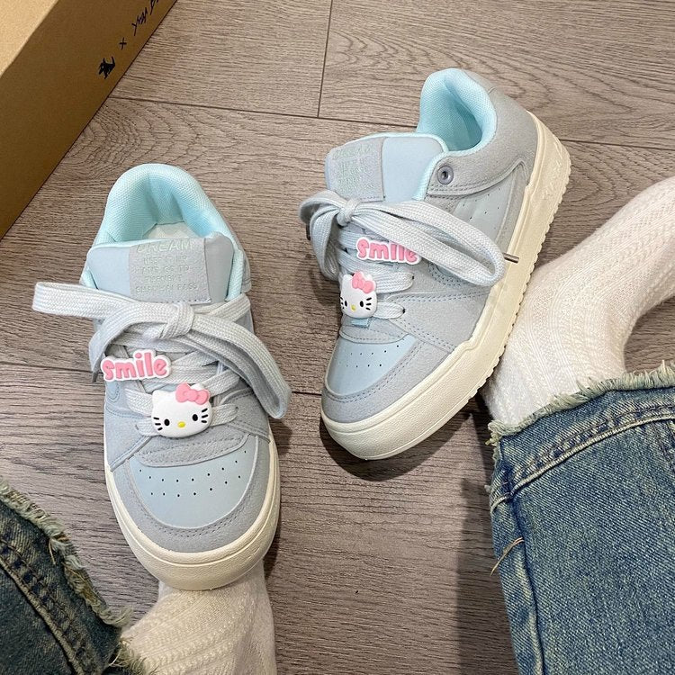 Damen Sneakers mit niedlichem Hello Kitty Design und bequemer Dämpfung Heidi Mode - Image 5