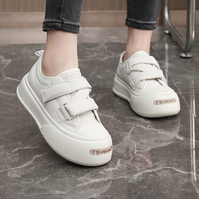 Damen Sneakers mit praktischem Klettverschluss und modernem Design Heidi Mode - Image 4