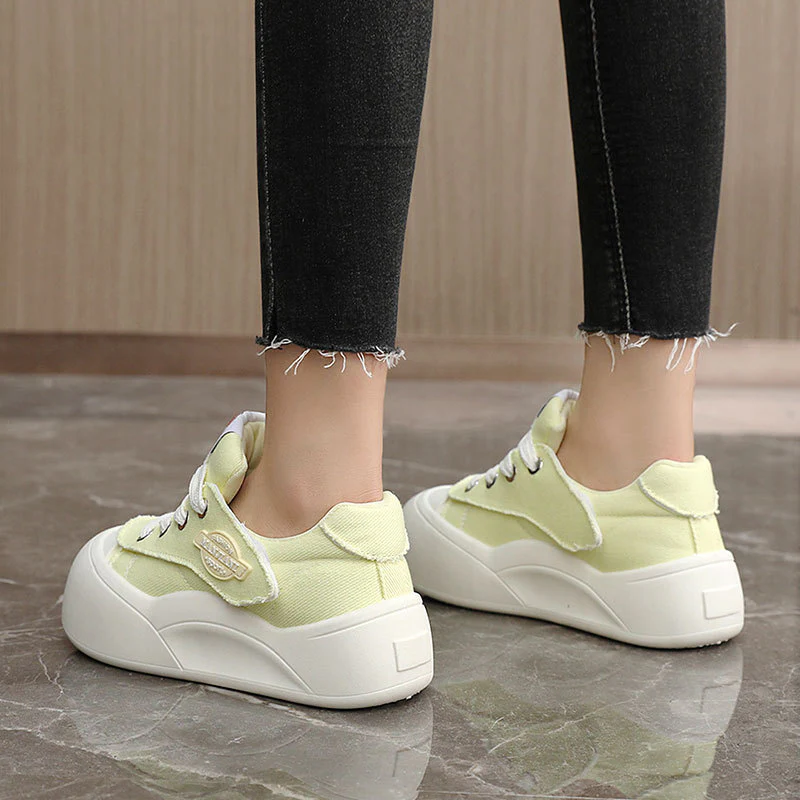 Damen Sneakers mit rutschfester Gummisohle und atmungsaktivem Obermaterial Heidi Mode - Image 4