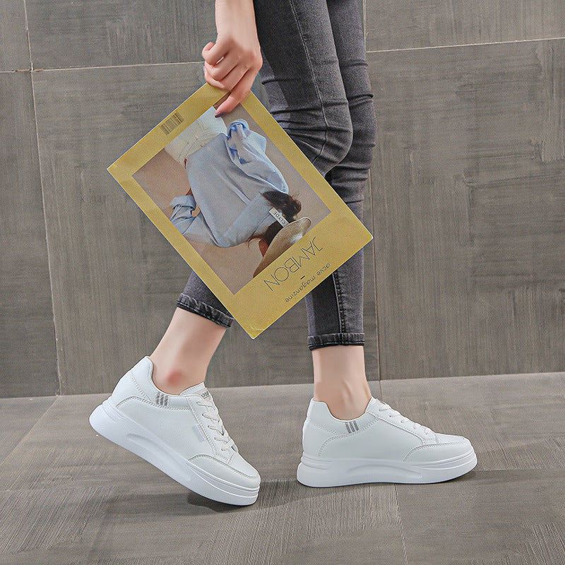 Damen Sneakers mit sportlichem Design und atmungsaktiver Oberflächenstruktur Heidi Mode - Image 4