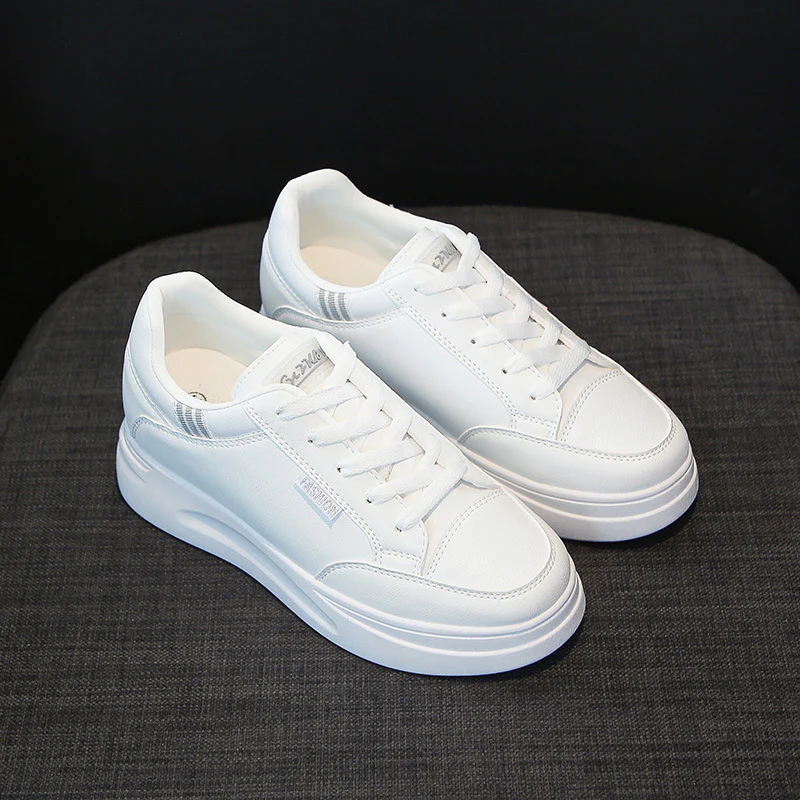 Damen Sneakers mit sportlichem Design und atmungsaktiver Oberflächenstruktur Heidi Mode - Image 6