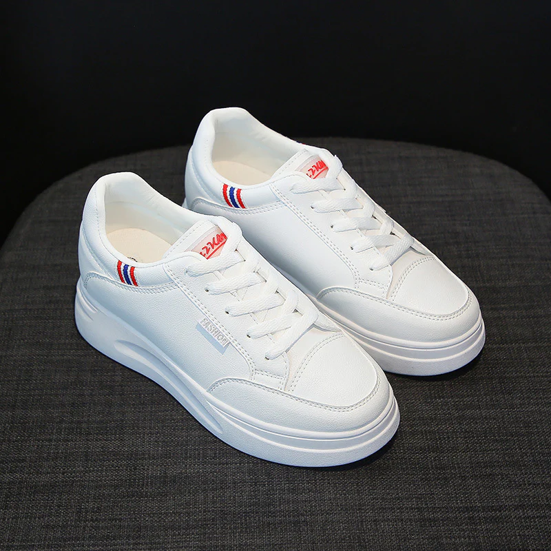 Damen Sneakers mit sportlichem Design und atmungsaktiver Oberflächenstruktur Heidi Mode - Image 7