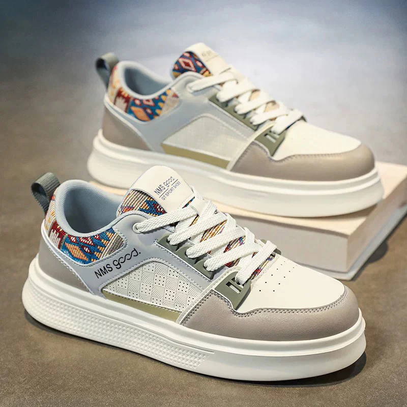Damen Sneakers mit stilvollem ethnischen Muster und dämpfender Sohle Heidi Mode - Image 3