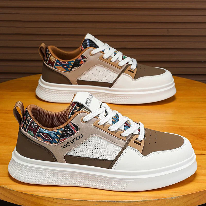 Damen Sneakers mit stilvollem ethnischen Muster und dämpfender Sohle Heidi Mode - Image 4