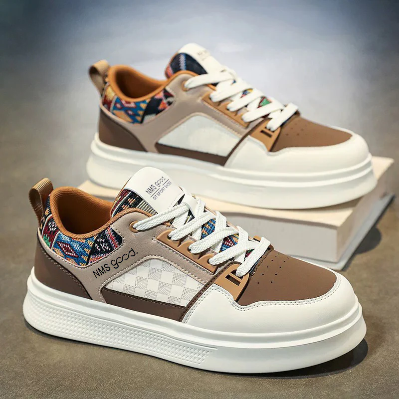 Damen Sneakers mit stilvollem ethnischen Muster und dämpfender Sohle Heidi Mode - Image 8