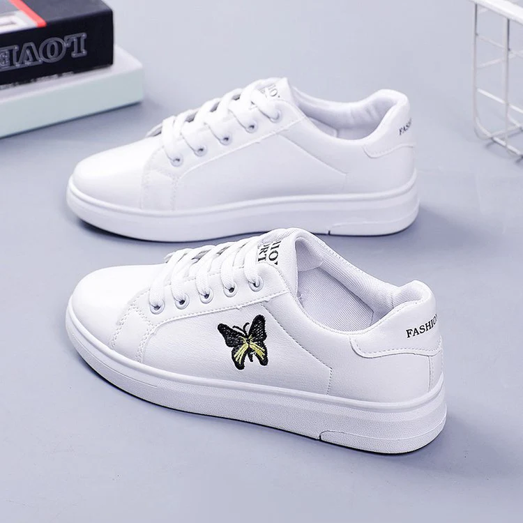 Damen Sneakers mit stilvollem Schmetterlingsmotiv und bequemer Sohle Heidi Mode - Image 7