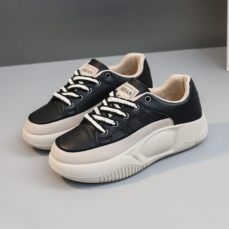 Damen Sneakers mit strukturiertem Obermaterial und rutschfester Sohle Heidi Mode - Image 6