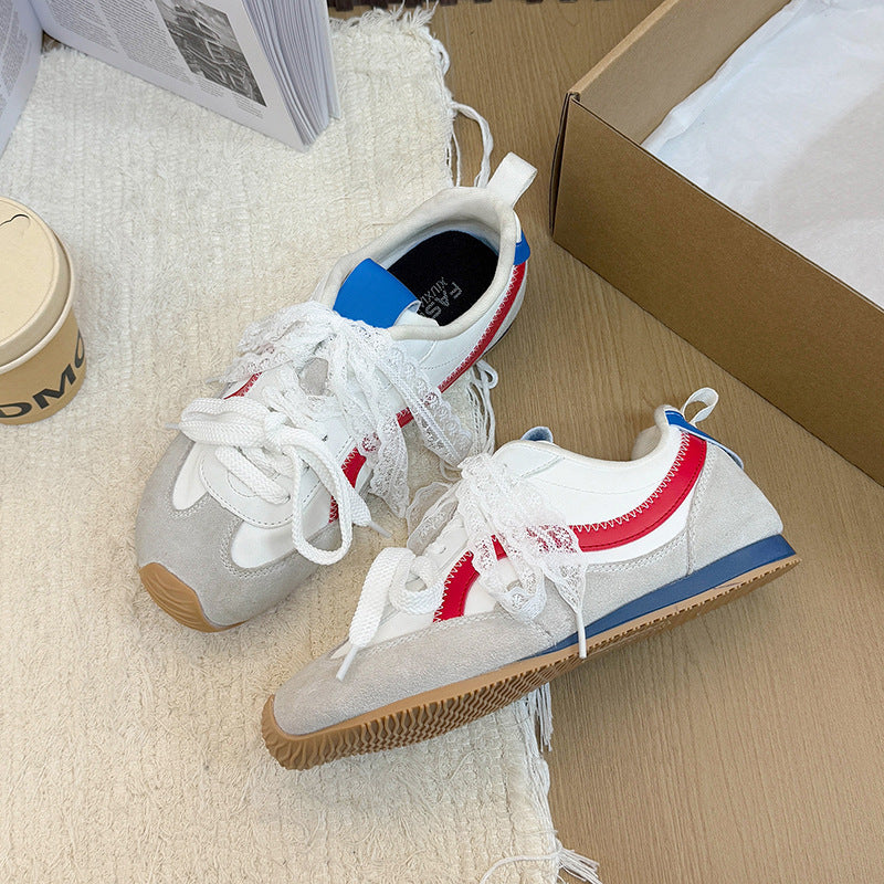 Damen Sneakers mit trendigem Design und atmungsaktivem Obermaterial Heidi Mode - Image 2